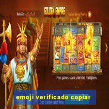 emoji verificado copiar